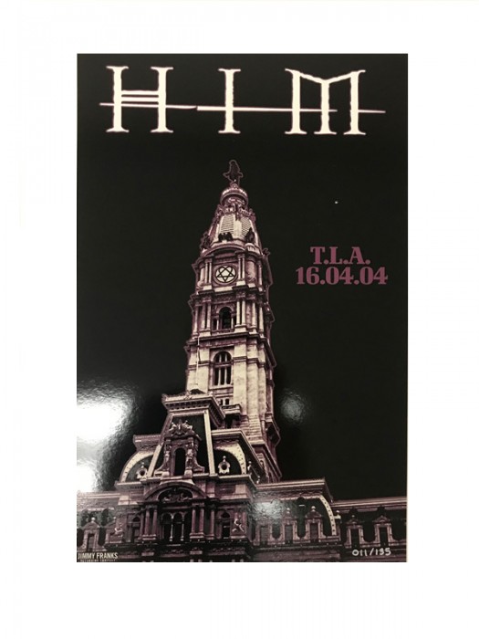HIM - Limited edition print from first US Tour (TLA)
