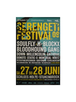 Serengeti '09 Festival Poster